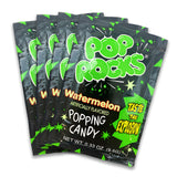 UpTop Treats Watermelon POP ROCKS Candy | Includes 4 Individual Packs of Watermelon Flavored Mini Rock Popping Candies