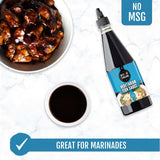 Best Of Thailand Vegetarian Fish Sauce | [Improved NO MSG] Real Authentic Asian Brewed Vegan Sauces for Dressings & Cooking | Certified Kosher