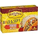Old El Paso Bold and Soft Taco Dinner Kit with Nacho Cheese Flavored Taco Shells and Flour Tortillas, Easy Meal Prep, 12 Ct, 12.6 oz