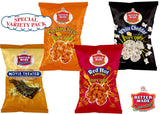 Better Made Special Variety Pack Popcorn - Pack of (8) - 2.75oz Bags - 2 Each Movie Theater Butter, White Cheddar, Cheddar Cheese, Hot Cheese Popcorn
