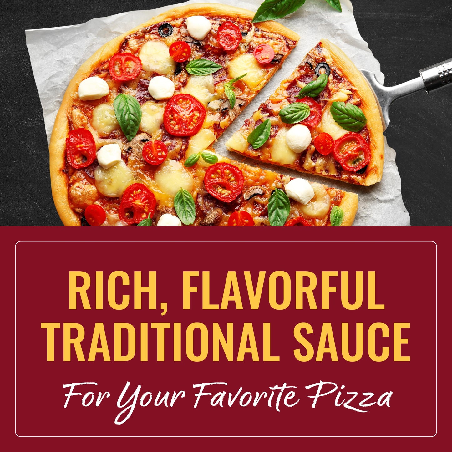 Mama Mary's Traditional Pizza Sauce, 14 Ounce