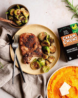 Char Crust Dry-Rub Seasonings Hickory & Molasses | All-in-one seasonings | Perfect for Burgers, Steak, Chicken, Salmon | Signature Crust that Seals in