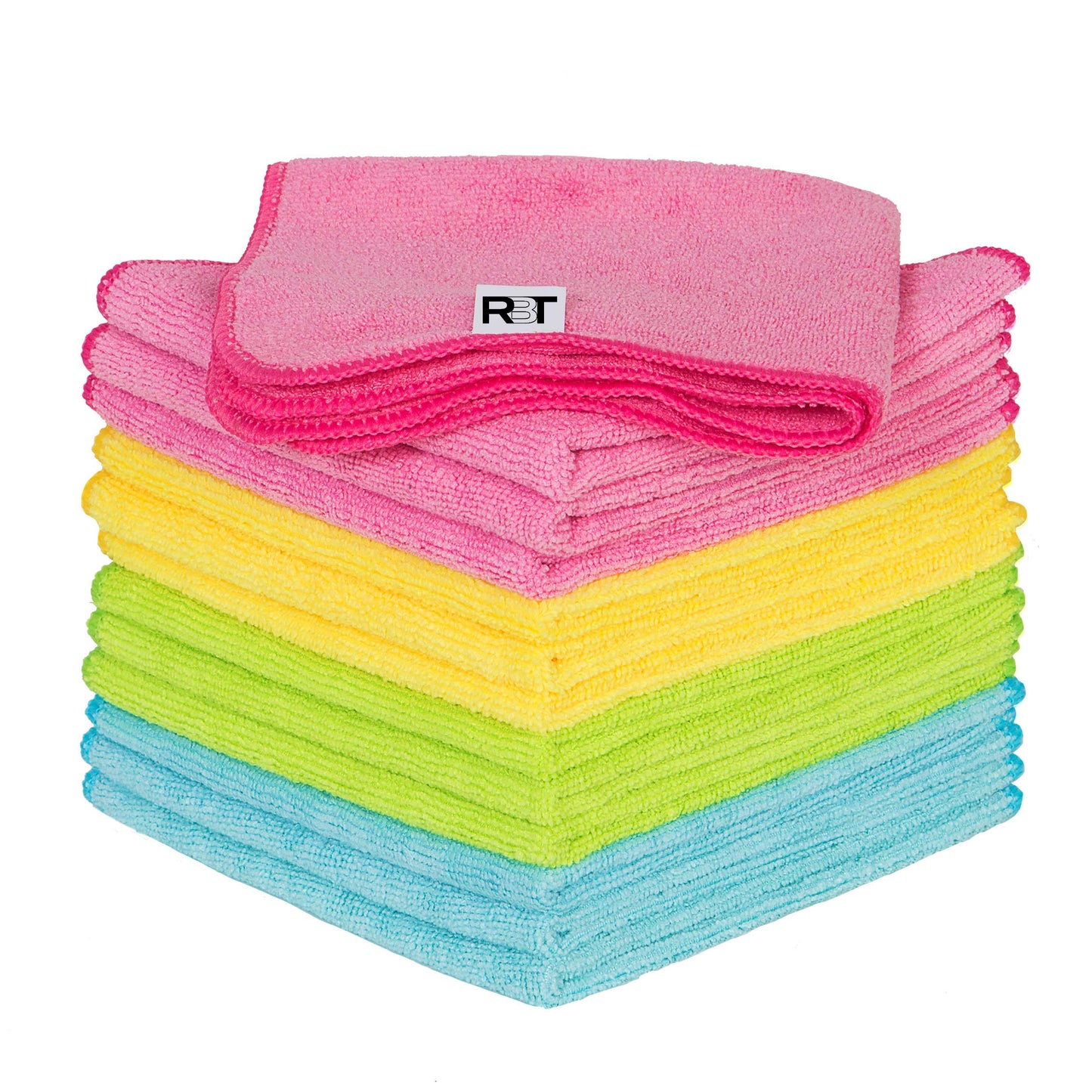 Microfiber Cleaning Cloths, 12 Pack Multi-Purpose Cleaning Towels, Lint Free Reusable Rags for Cleaning, Micro Fiber Wipe, Cloth for House, Kitchen