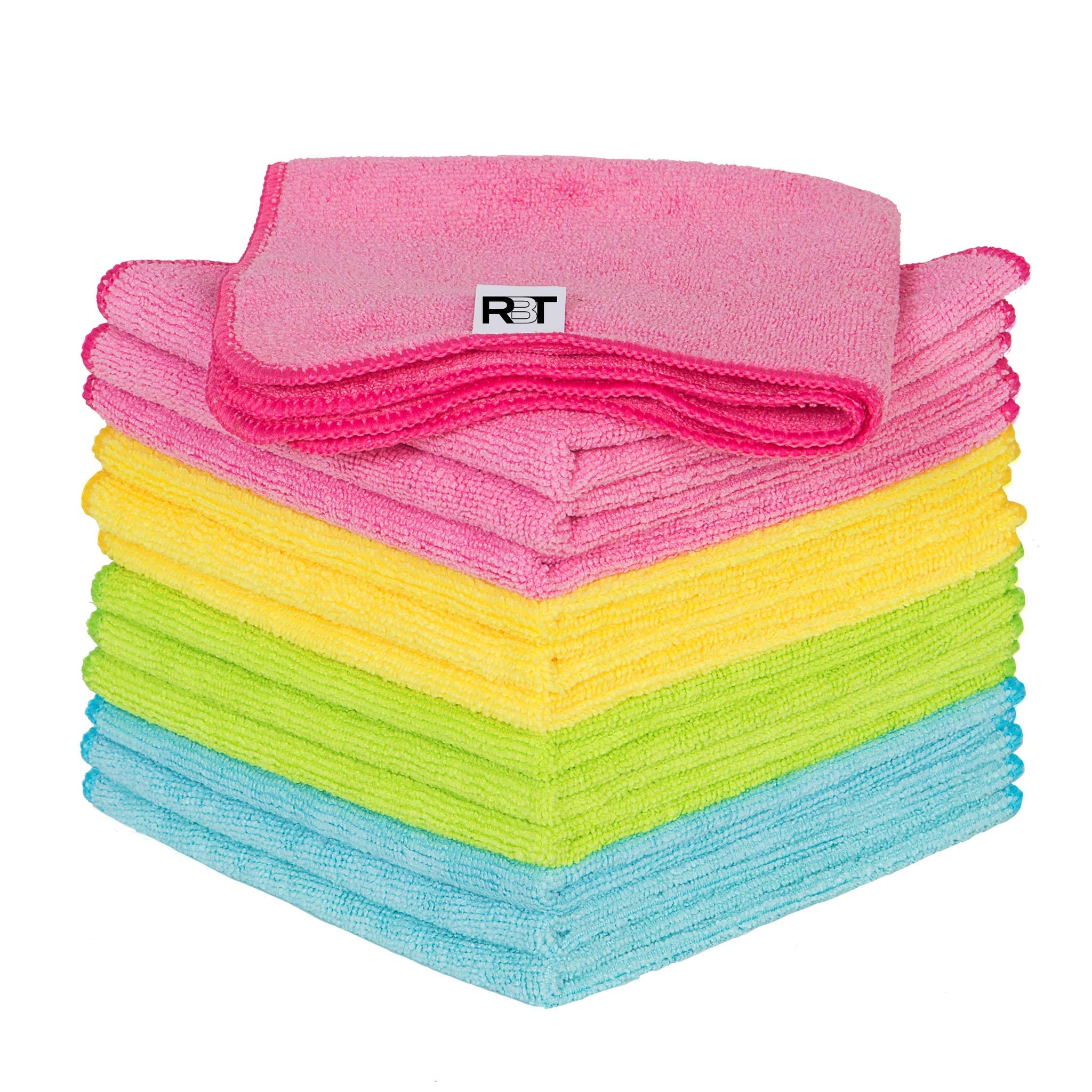 Microfiber Cleaning Cloths, 12 Pack Multi-Purpose Cleaning Towels, Lint Free Reusable Rags for Cleaning, Micro Fiber Wipe, Cloth for House, Kitchen