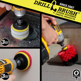 Indoor - Outdoor - Cleaning Supplies - Garden - Bathroom Accessories - Drill Brush - Grout Cleaner - Bathtub - Bath Mat - Sink - Flooring - Scrub