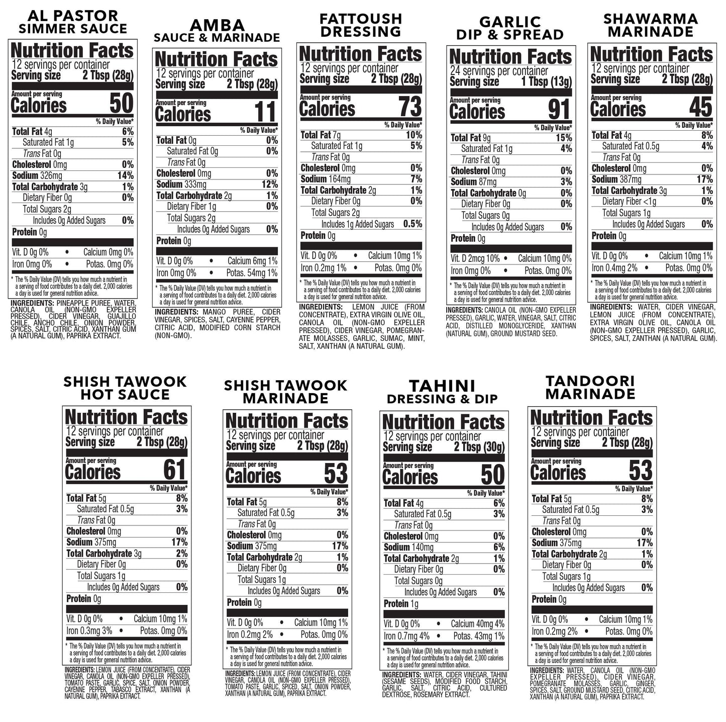 Teta Foods 7 Items Multi-Pack