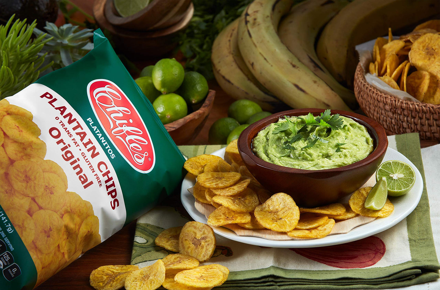 CHIFLES ORIGINAL PLANTAIN CHIPS, 0.65 Ounce (Pack of 40)