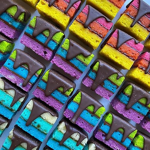 Zola Bakes Assorted Rainbow Cookies