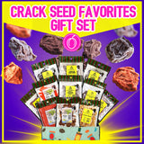 Asia Trans 10-Pack Li Hing Mui Crack Seed Gift Set - Hawaiian Favorite, Sweet, Sour & Salty Dried Asian Plum Candy