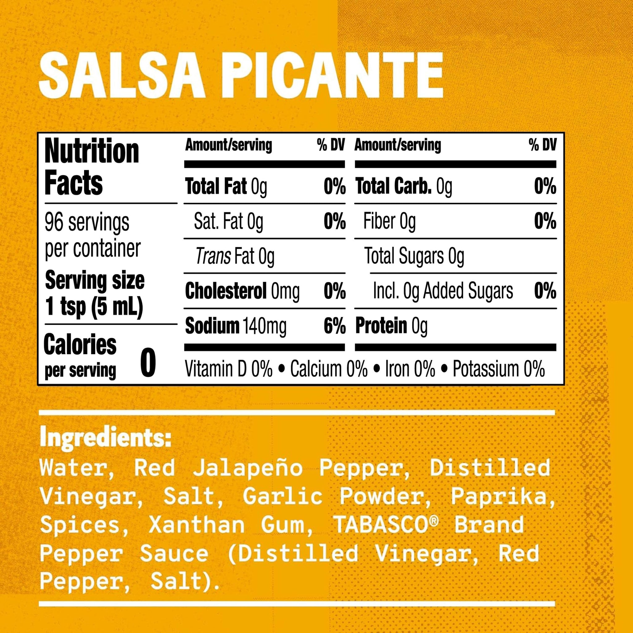 TABASCO Brand Salsa Picante, Vibrant & Mild Hot Sauce, Easy-to-Squeeze Bottle, Thicker Mexican Style with Authentic Peppers, Garlic & Spices, Great on