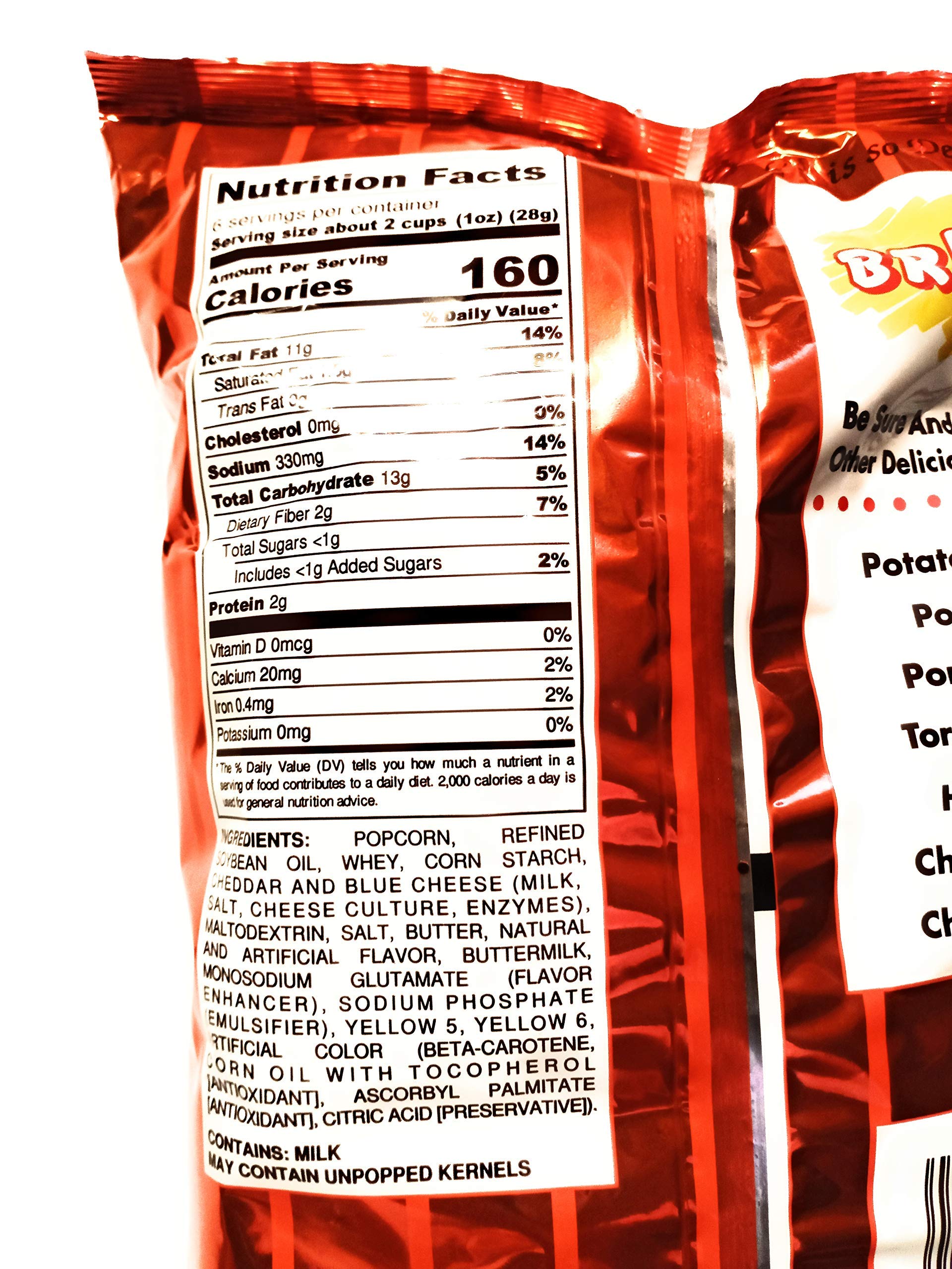 Brim's Snack Food Cheese Popcorn