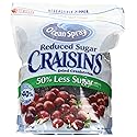 Ocean Spray Reduced Sugar Craisins, 43 oz