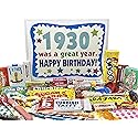 RETRO CANDY YUM ~ 1930 96th Birthday Gift Box of Nostalgic Candy from Childhood for 96 Year Old Man or Woman Born 1930