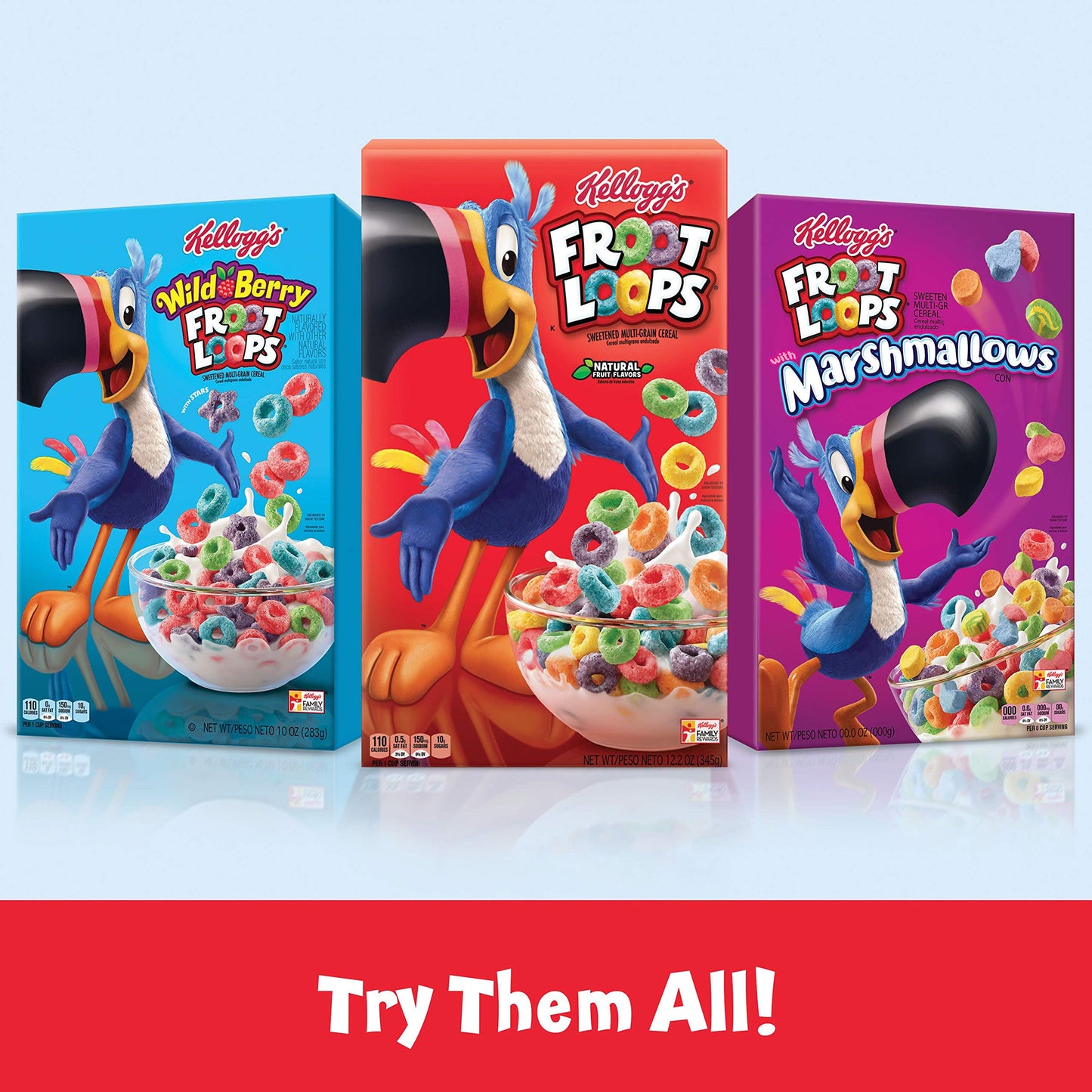 Froot Loops Kellogg’s Breakfast Cereal, Original, 14.7 Ounce
