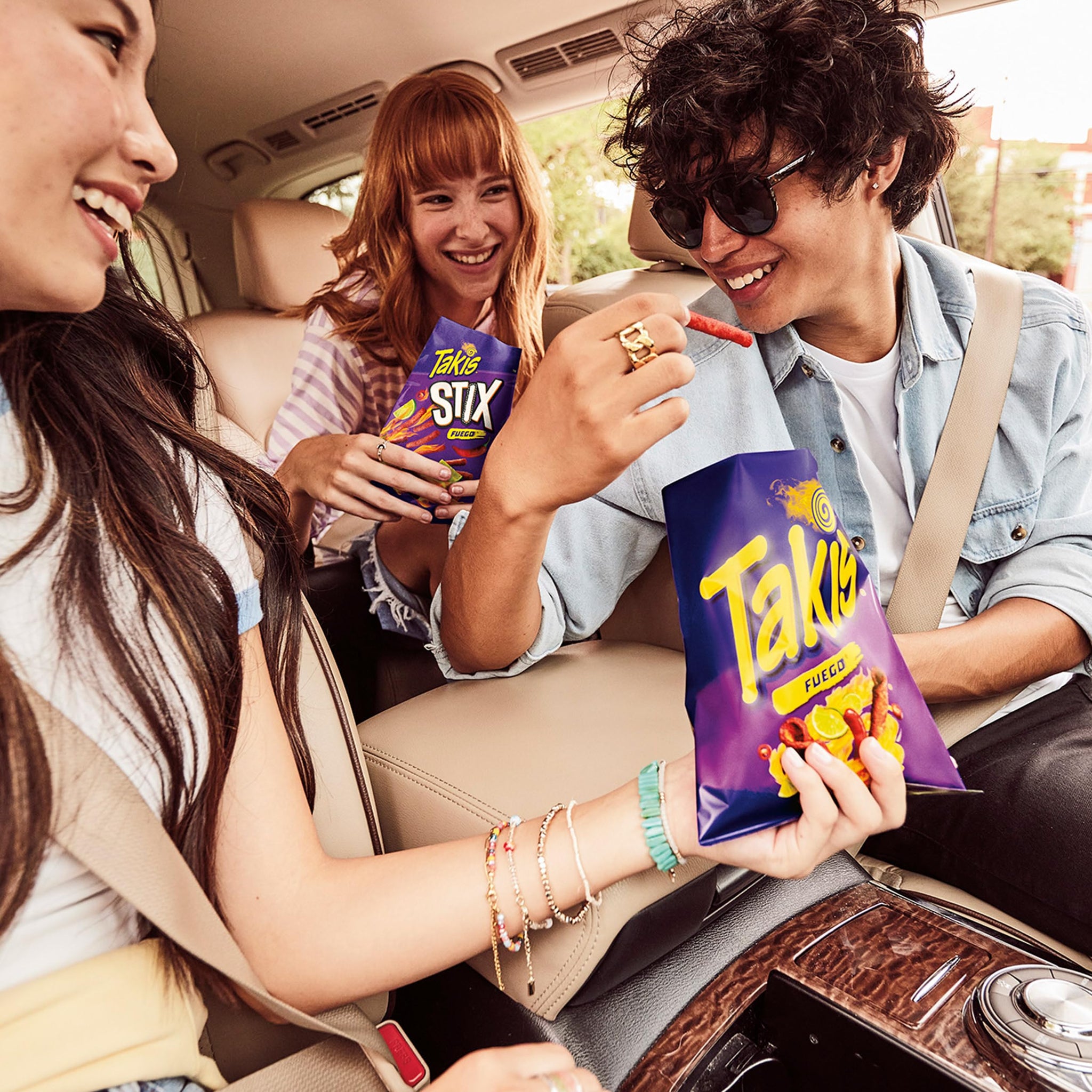 Takis 18 pc / 1 oz Variety Pack, Assorted Flavored Mixed Rolled Tortilla Chips - (5) Fuego, (5) Blue Heat, (4) Nitro, (4) Crunchy Fajitas