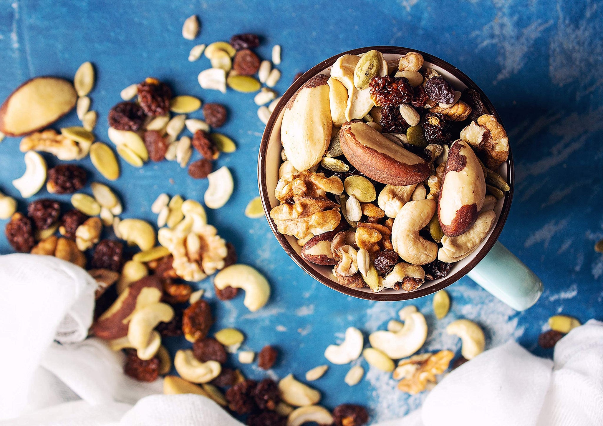 Organic Vitality Snack Mix, 1 Pound - Raw and Non-GMO Trail Mix Contains Golden Berries, Raisins, Brazil Nuts, Cashews, Walnuts, Pumpkin Seeds
