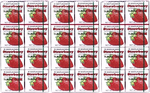 Marukawa Bubble Gum Strawberry 1.52oz (3 Pack)