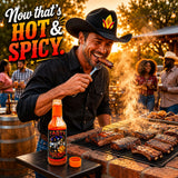TASTY Pepper Sauce HOT & SPICY - Bold Caribbean Hot Sauce, Scotch Bonnet Pepper Blend, Flavor-Packed Gourmet Hot Sauce with Medium to Hot Heat