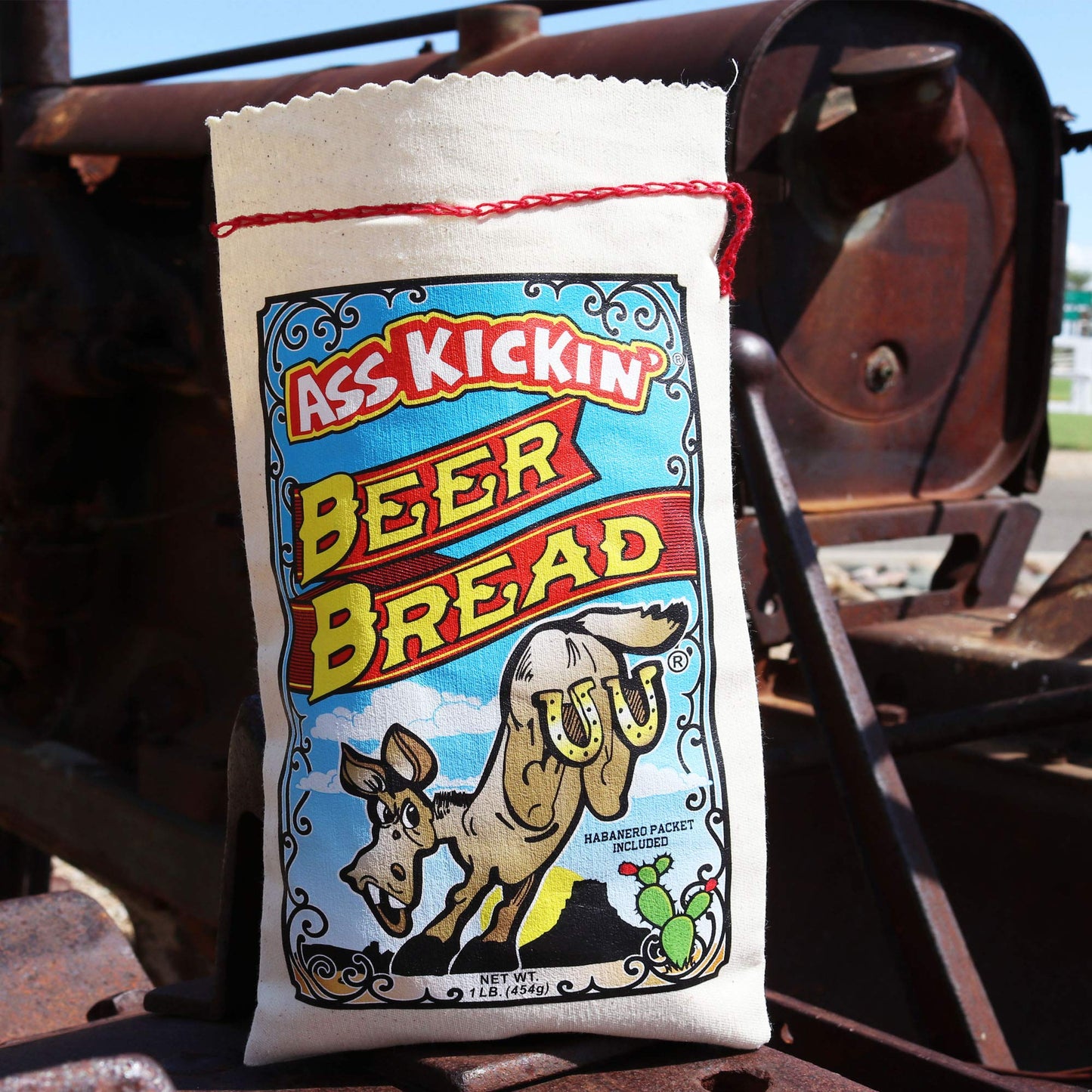 ASS KICKIN’ Beer Bread Mix -Premium Gourmet Gift-16 Ounces (Pack of 6)