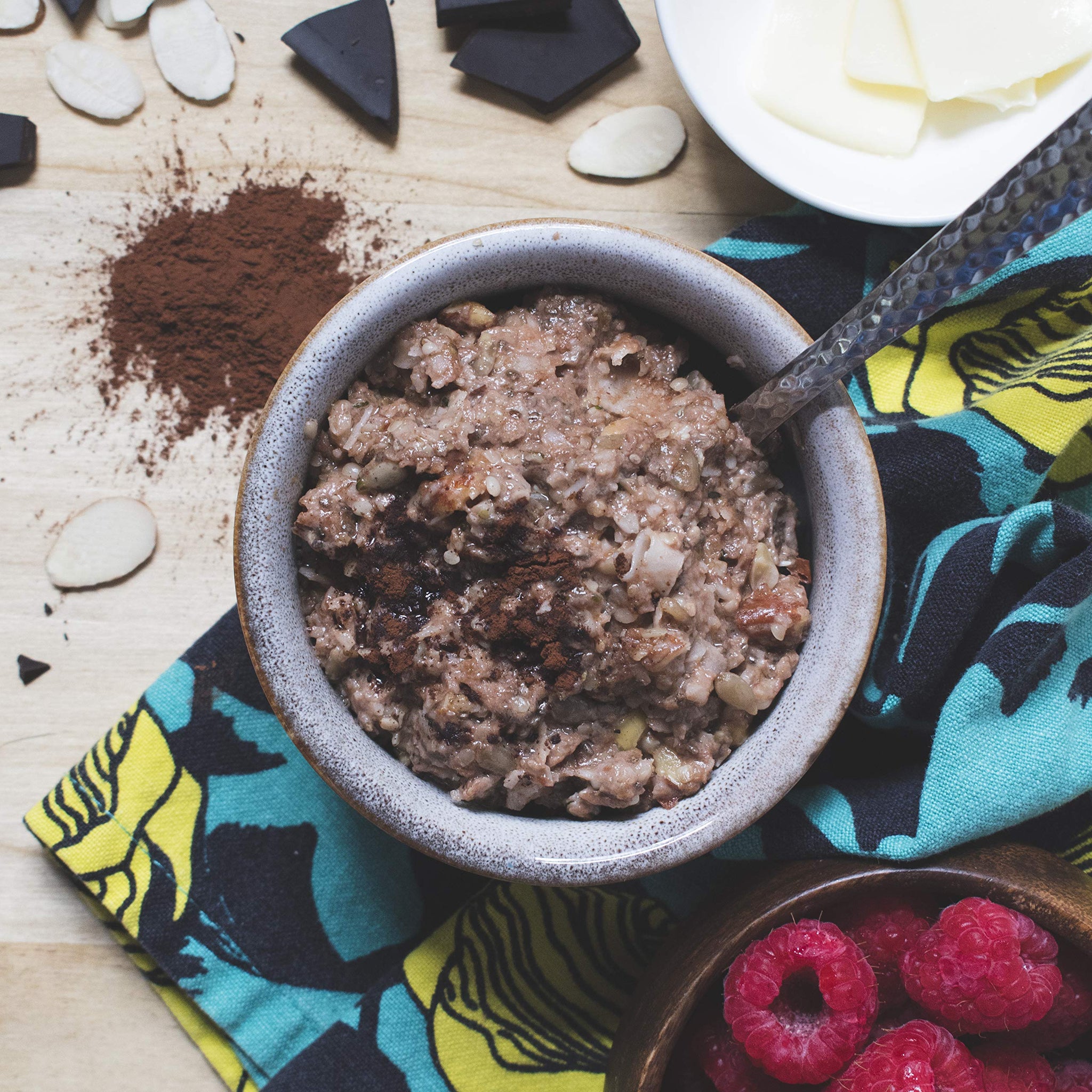 HighKey Snacks Keto Breakfast Food Hot Cereal - Low Carb Instant Oatmeal Substitute - Gluten & Grain Free, Low Sugar Snack - Ketogenic Products