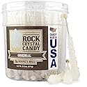 Boone's Mill | Rock Crystal Candy Sticks | Clear/White Original | 36 Sticks