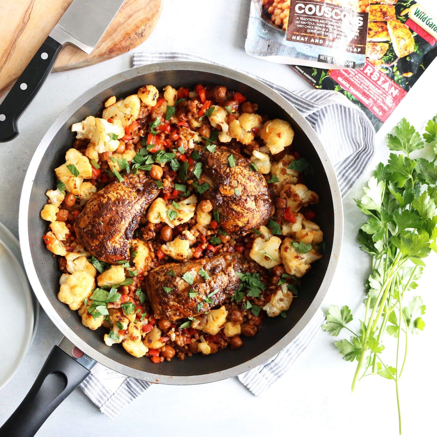 Wild Garden Ready-To-Use Persian Sumac Marinade, 100% Natural Meat Marinade, No Additives & Preservatives, Bold, Flavorful, Perfect for Chicken