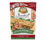 Sunbelt Bakery Winter Seasonal Variety Pack, 1 Box of Gingerbread, 1 Box of Peppermint Chocolate Chip, and 1 Box of Snow Covered Chocolate Chip Chewy