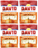 David Seeds, Pumpkin Seeds, 5-Ounce Bags (Pack of 4)