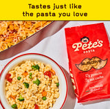 Low Carb, Protein Pasta | Elbow Macaroni with 17g Protein, 7g Carbs | Healthy, Keto Pasta Made in Italy | 3-Pack, 8oz - Pete’s Pasta
