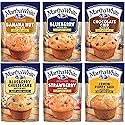 Martha White Muffin Mix Sampler Package with Favorite Banana Nut - 6 Pack of Various Flavors