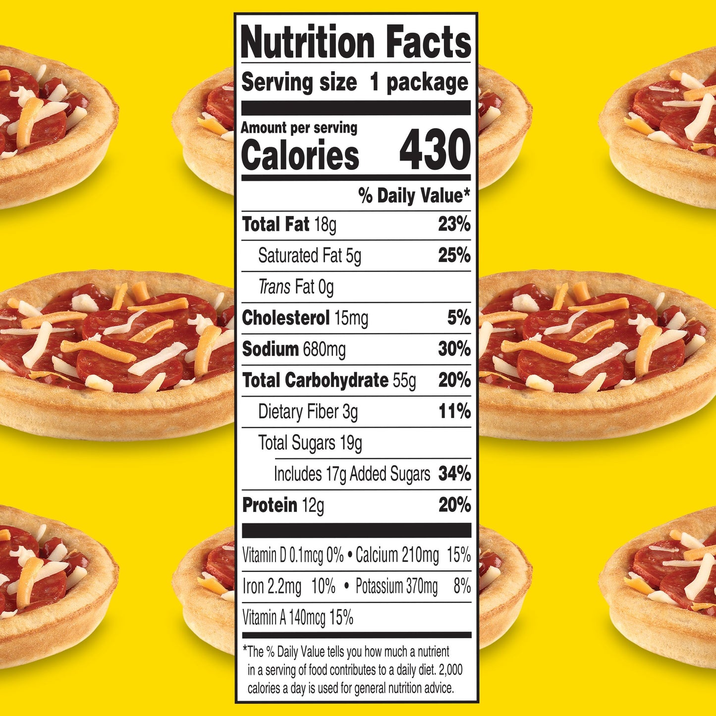 Lunchables Uploaded Deep Dish Pizza with Pepperoni Snack Kit, 15.12 oz Box