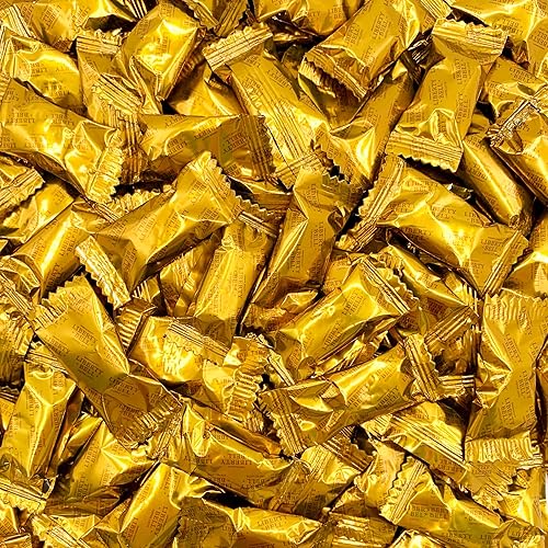 Milk Coffee Candy | 1 Lb Bag - 125 Count | Coffee Hard Candy Individually Wrapped | Caffeinated Candies for Office | Desk & Travel Treat | Creamy