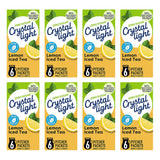 Crystal Light Decaf Lemon Iced Tea Natural Flavor Drink Mix, 12-Quart Box (Pack of 8)