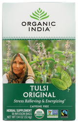 Organic India Tulsi, Original, 18 Count Box