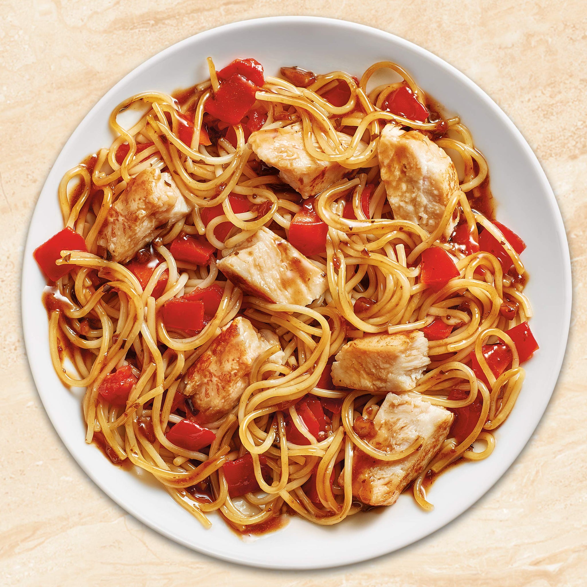 Healthy Choice Cafe Steamers Chicken Margherita with Balsamic, Convenient Microwave Meal Made With No Preservatives, Frozen Meal, 9.5 OZ Bowl