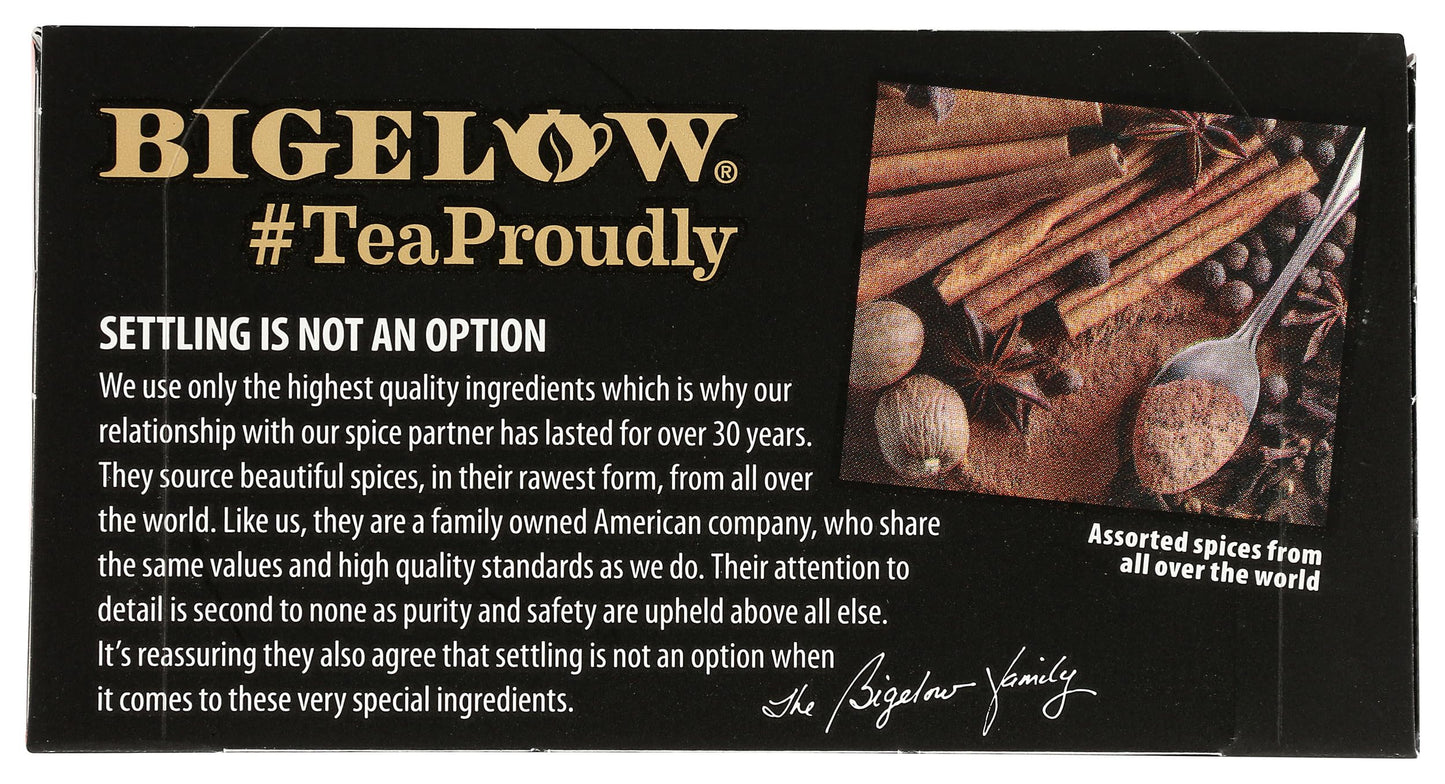 Bigelow Tea Chai Spiced 20bg - 3 PACK