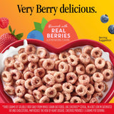 Very Berry Cheerios, Heart Healthy Gluten Free Breakfast Cereal, Made with Whole Grain Oats, Large Size, 14.5 oz