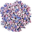 Fun Express Red White and Blue Candy Bulk 60 oz - Patriotic Candy Individually Wrapped 312 Pieces for 4th of July, Veterans Day, Memorial Day | Parade