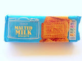 Tesco Malted Milk Biscuits 200g (Pack of 6)