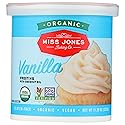Miss Jones Baking Co Organic Vanilla Frosting, 11.29 OZ
