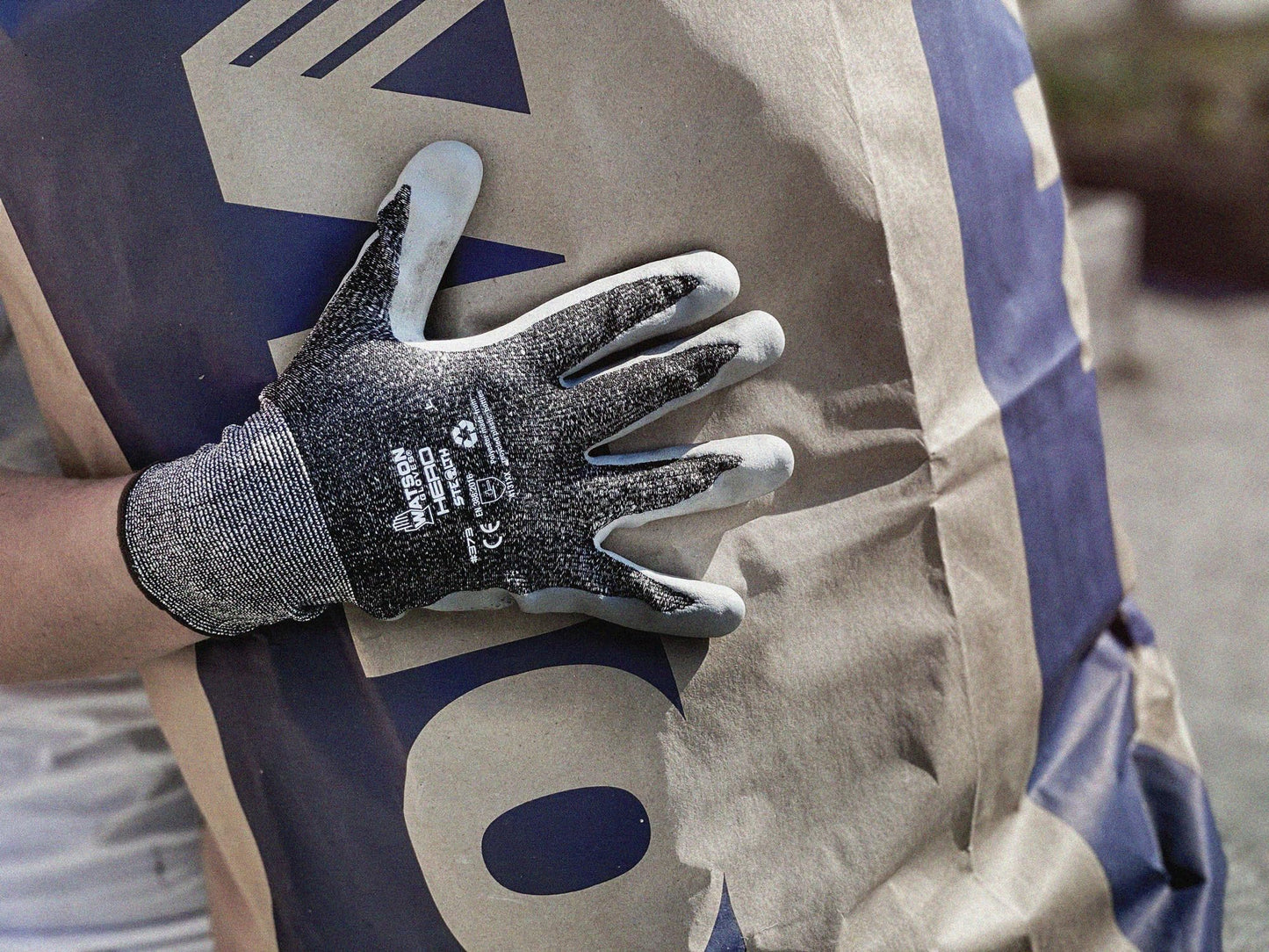 Stealth Watson Gloves Hero Sustainable Nitrile Coated Glove - Eco-Friendly, Made of Recycled Products, WasteNot Yarn (Extra Large)
