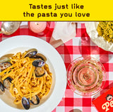 Low Carb, Protein Pasta | Fettucine with 17g Protein, 7g Carbs | Healthy, Keto Pasta Made in Italy | 3-Pack, 8oz - Pete’s Pasta
