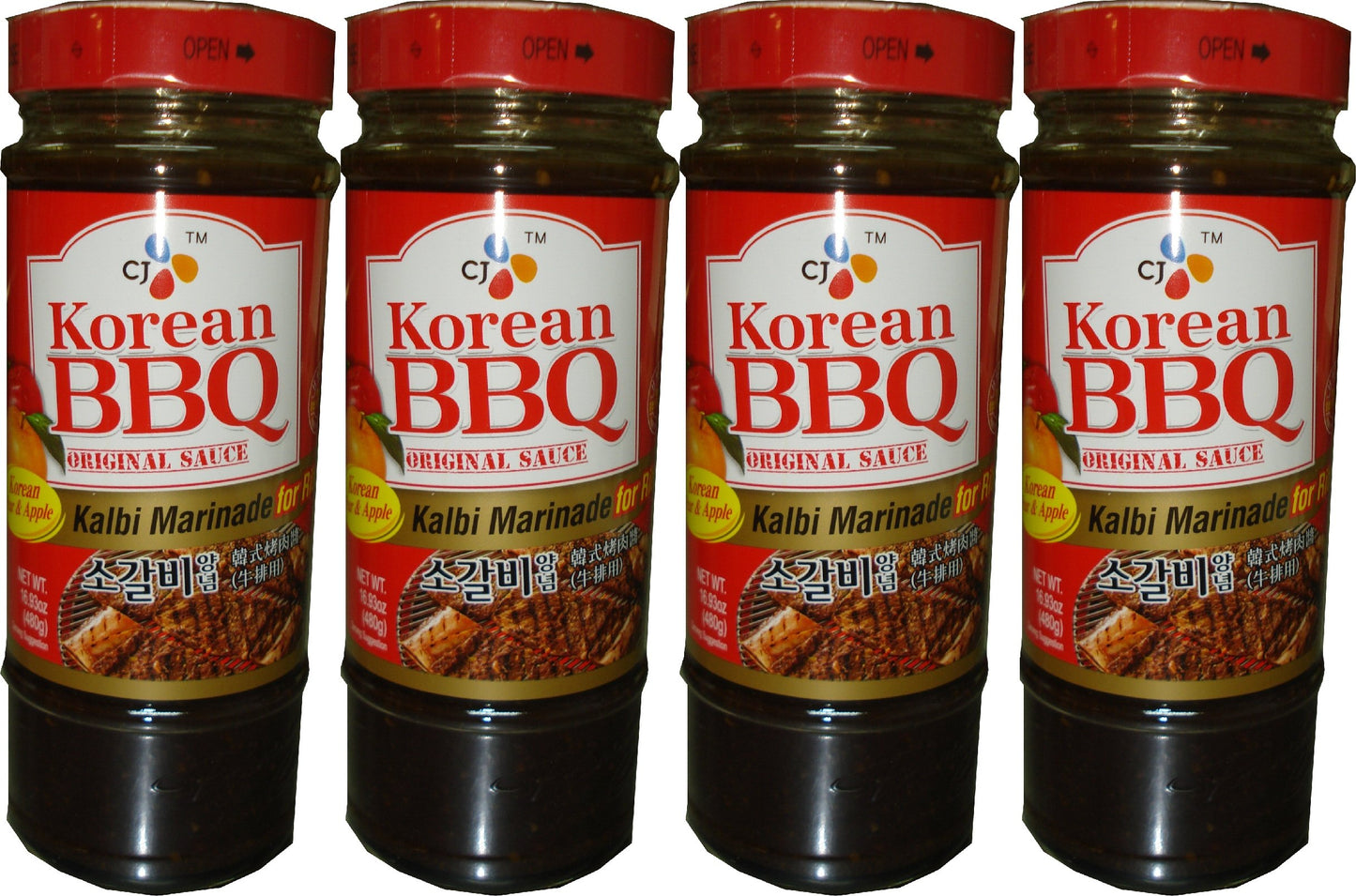 CJ Korean BBQ Original Sauce Kalbi Marinade 480g
