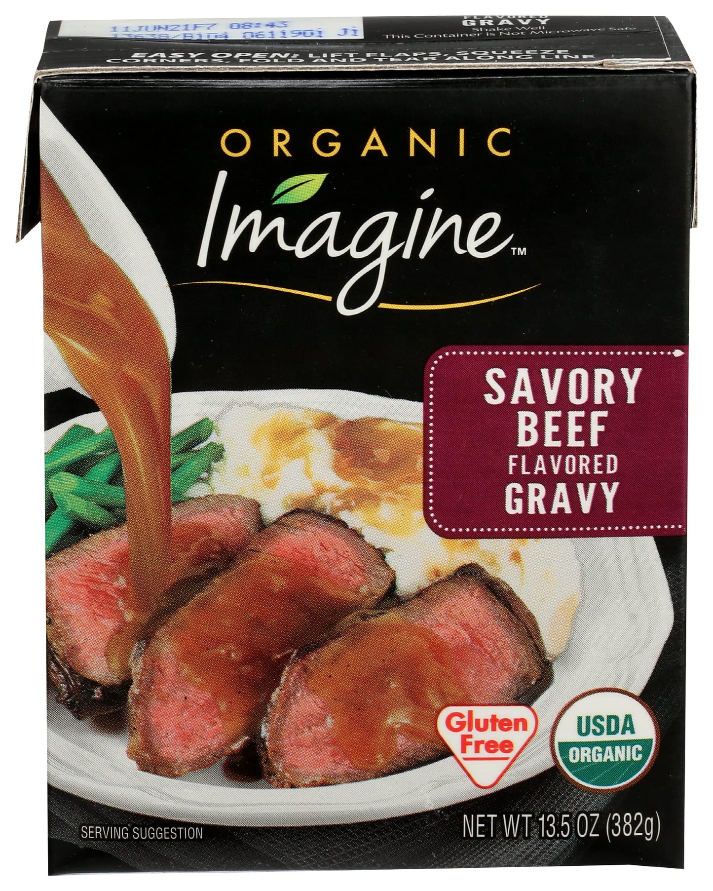 Imagine Organic Savory Beef Flavored Gravy 13.5 oz