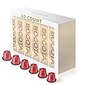 Piu Bello Bogota Espresso Coffee Pods for Nespresso Original Machines - Compatible Capsules Pack - Rich & Balanced Taste - Strong Italian Espresso