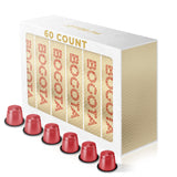 Piu Bello Bogota Espresso Coffee Pods for Nespresso Original Machines - Compatible Capsules Pack - Rich & Balanced Taste - Strong Italian Espresso