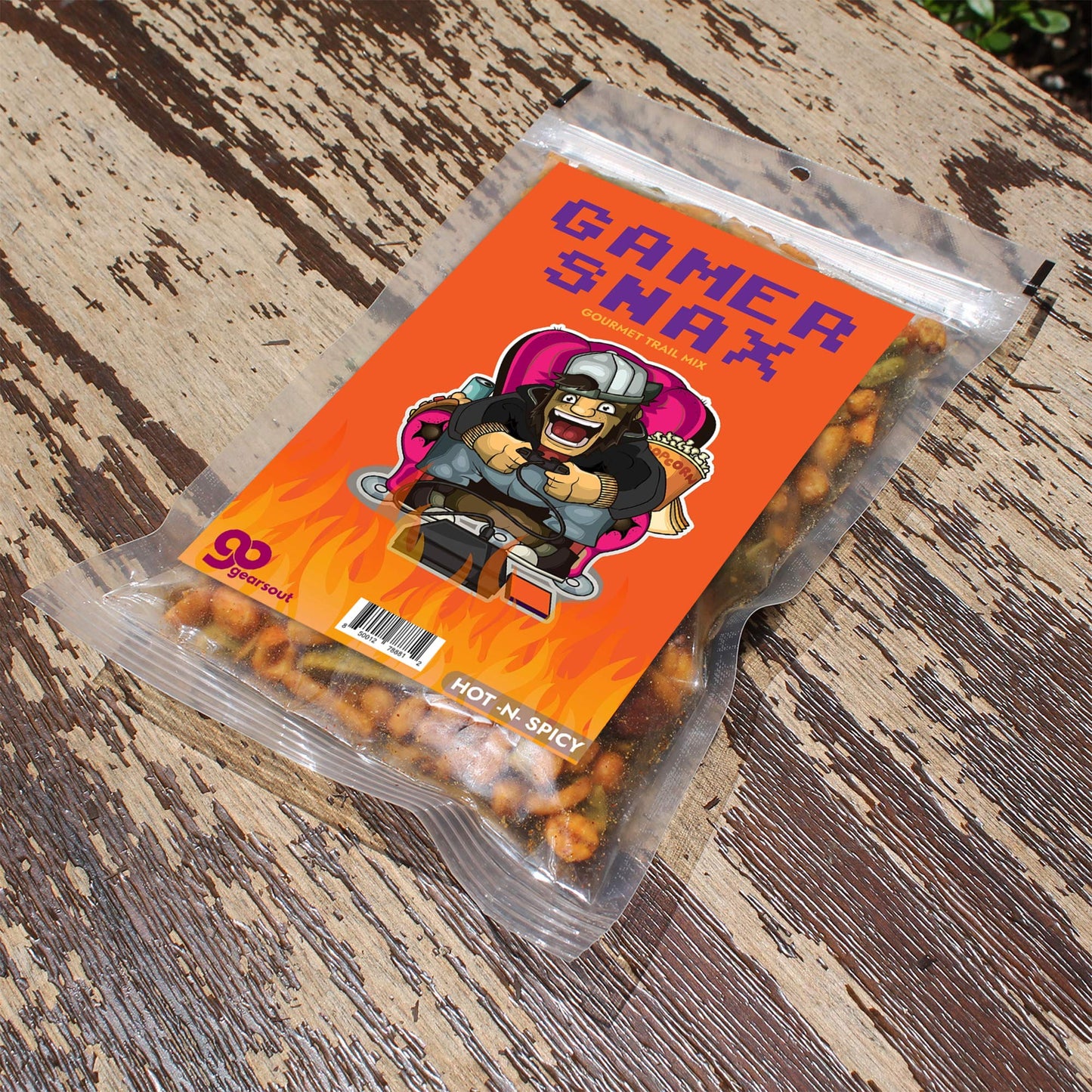 Gamer Snax Trail Mix - Funny Spicy Snack Mix for Kids, Teens, and Adults - Weird Stocking Stuffer, Made in the USA