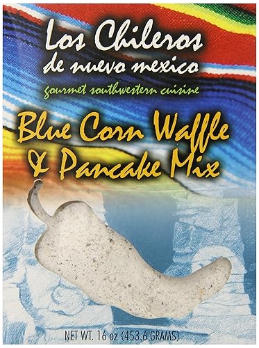 Los Chileros Blue Corn Pancake Mix, 16 OZ