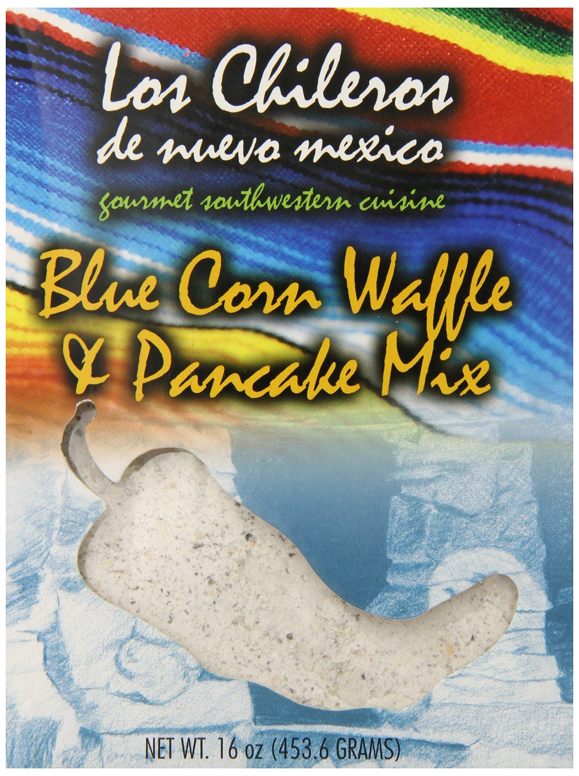 Los Chileros Blue Corn Pancake Mix, 16 OZ