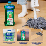 Mr. Clean All Purpose Cleaner, Floor Cleaner for Mopping Home, Bathroom, & Kitchen, Cleaning Liquid for Mop & Bucket, Cleaning Supplies, Multi-Surface